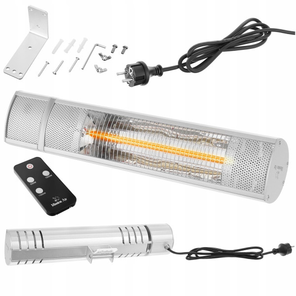 Promiennik podczerwieni tarasowy ip55 ROMA 1500W Mission Air