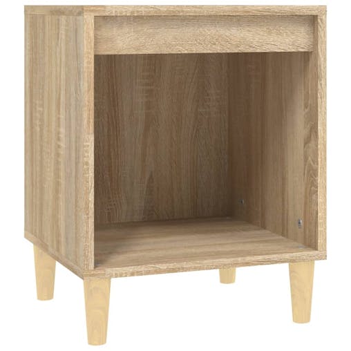 NNEVL Bedside Cabinet Sonoma Oak 40x35x50 cm