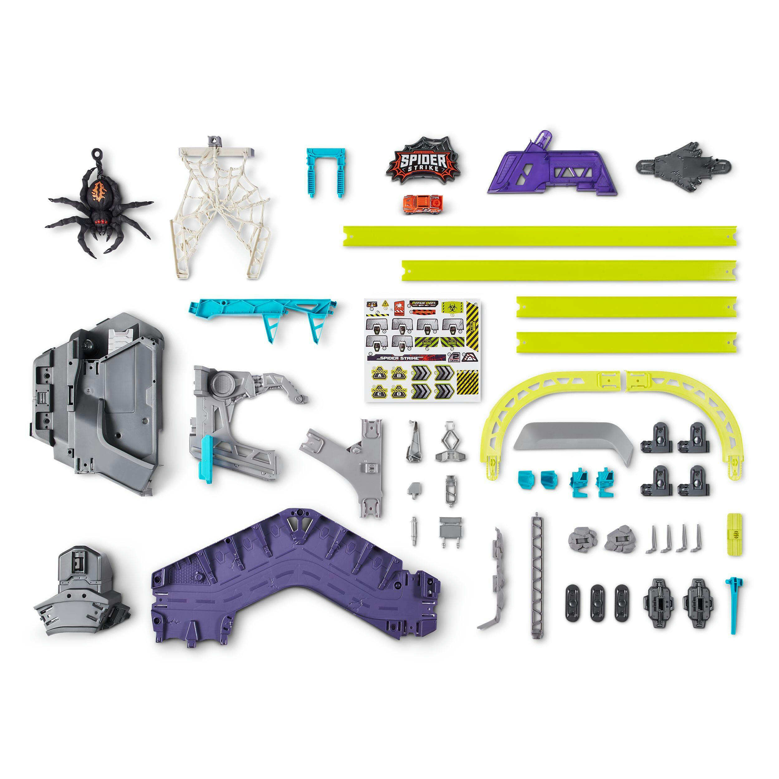 X-Shot Metal Machines Spider Strike Car Set, Ages 4+