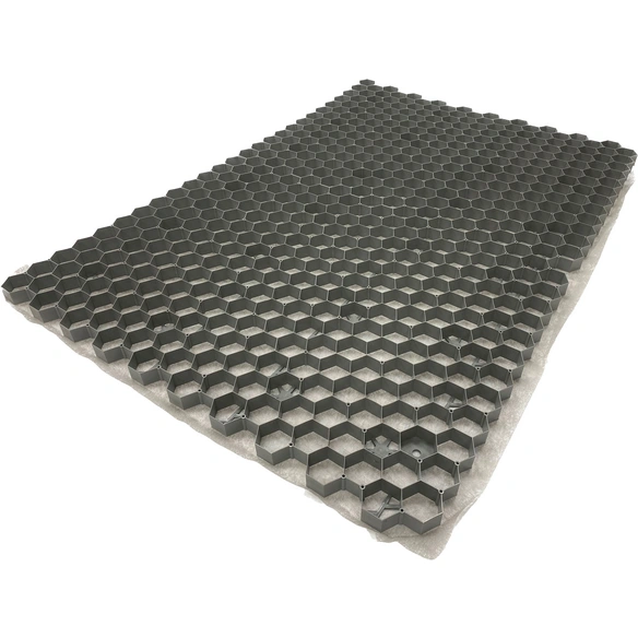 Kiesbefestigungsmatte, Polypropylen, LxBxH: 120x80x2,6 cm, grau