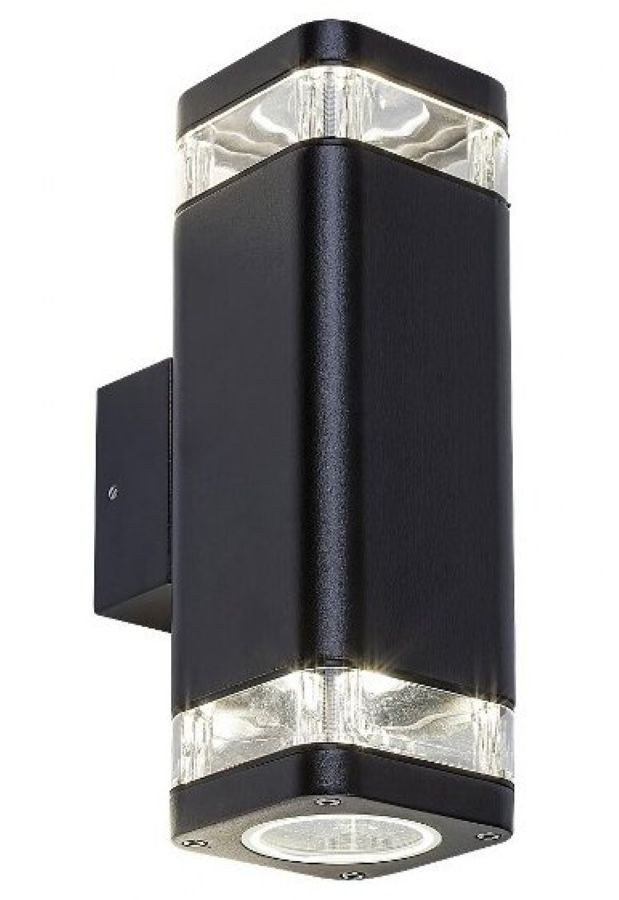 Kinkiet zewnętrznyczarny Sintra 2xGU10x25W IP44 Rabalux