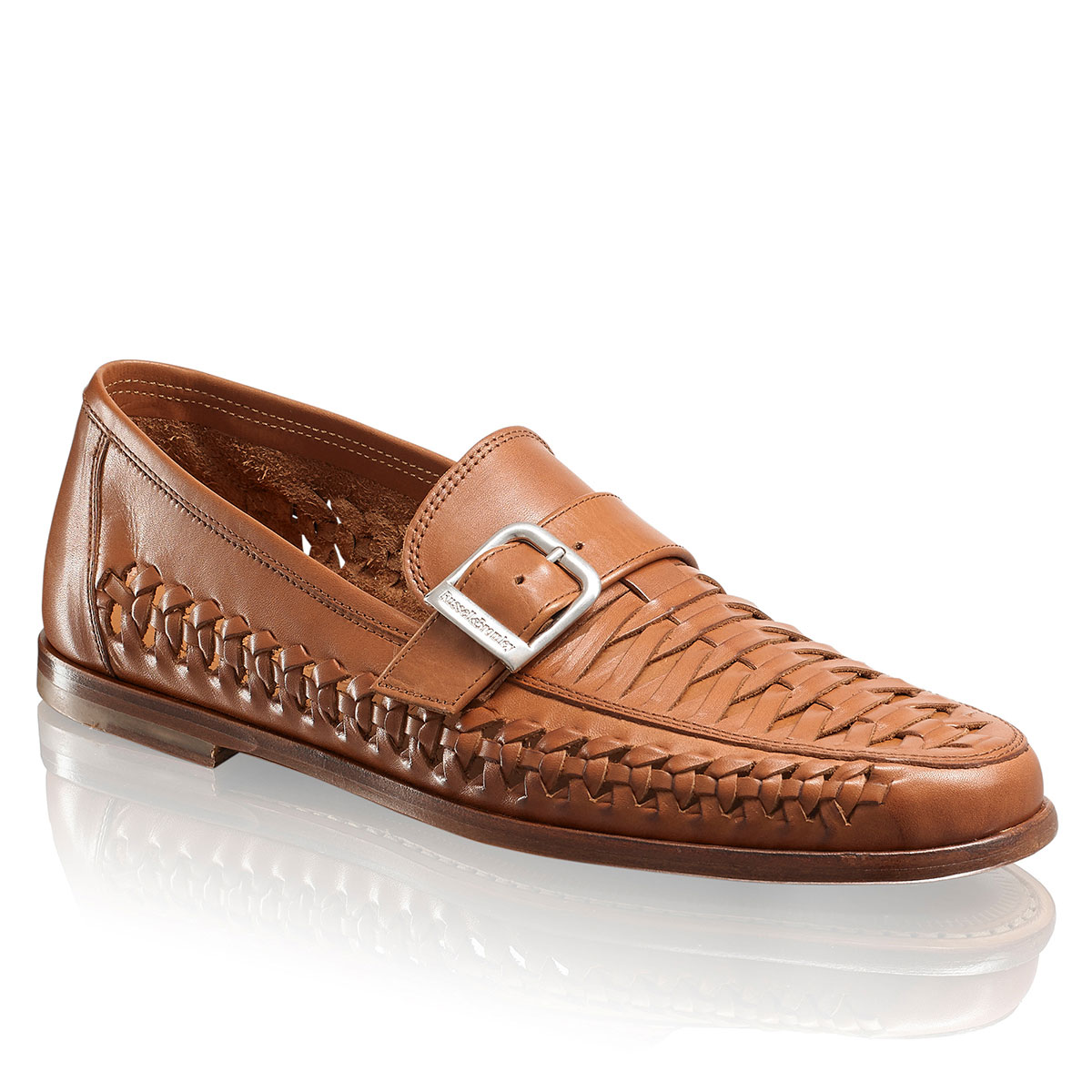 Russell & Bromley UPGRADE Woven Monk Strap