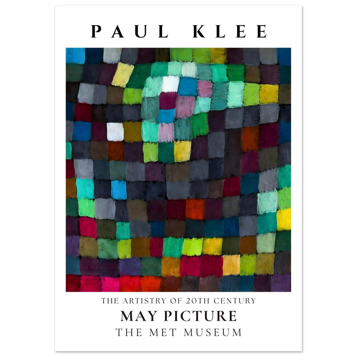 Artfulprints Poster Paul Klee - May picture  - 50x70 cm - Meerkleurig
