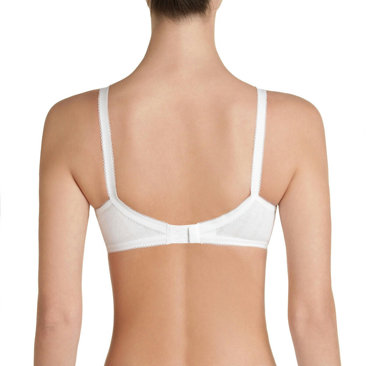 Soutien-gorge sans armatures cœur croisé