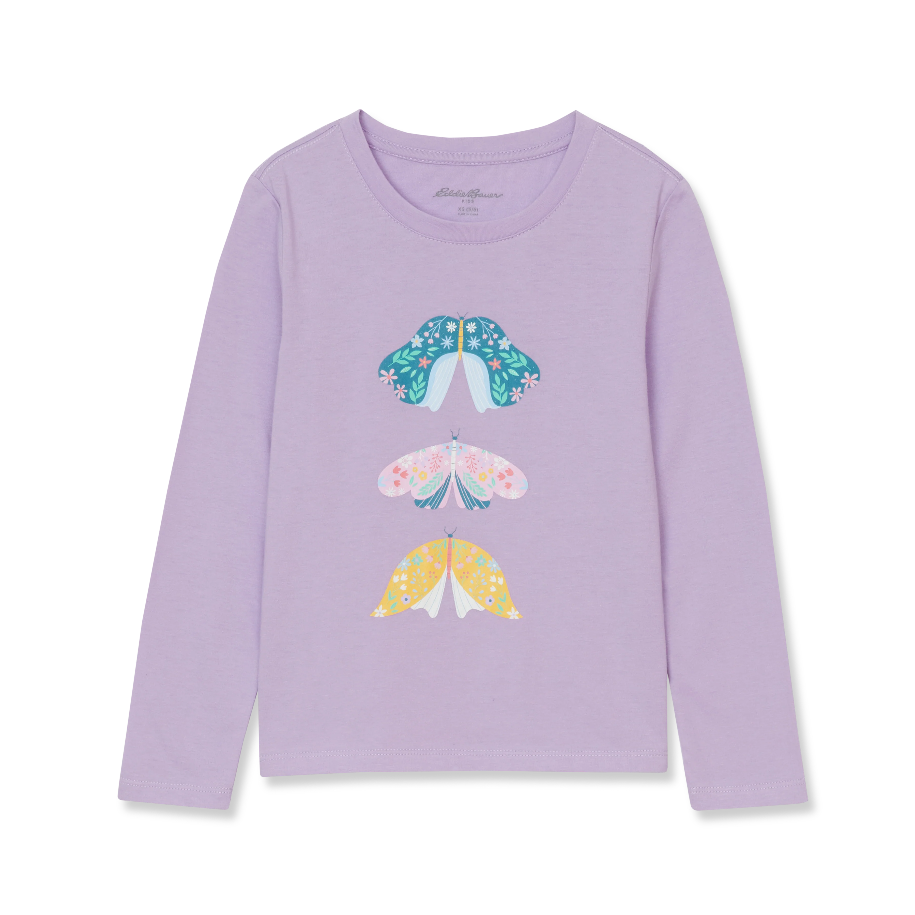 Girls' Long-Sleeve Graphic Tee