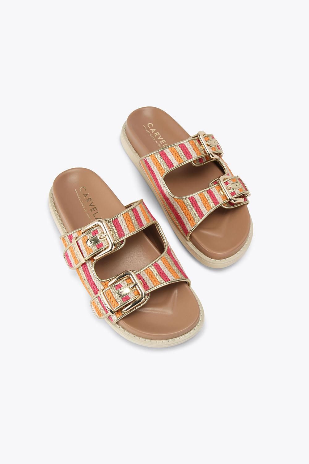 Carvela Soprano Flat' Fabric Sandals