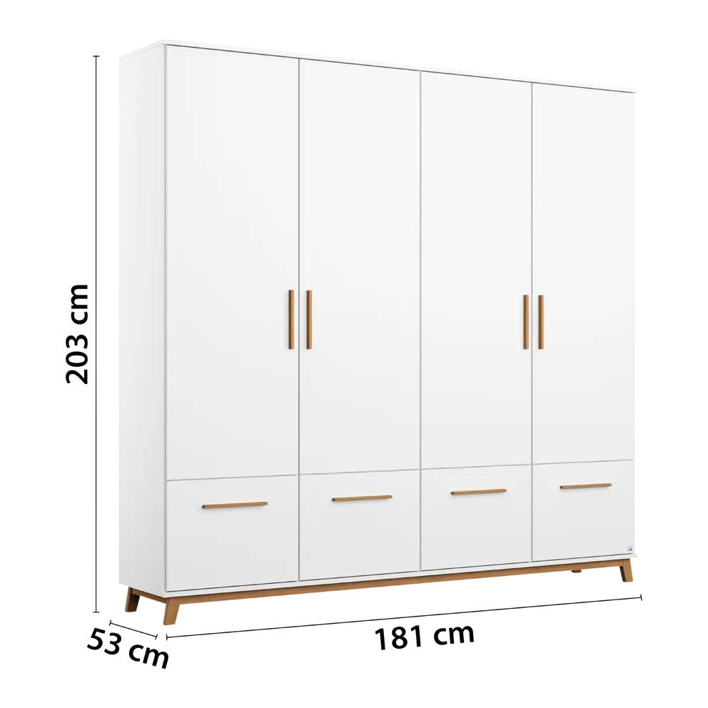 Drehtürenschrank Carlsson