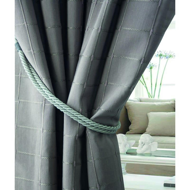 COMBO - - Embrasse rideaux textile cordon - Écru