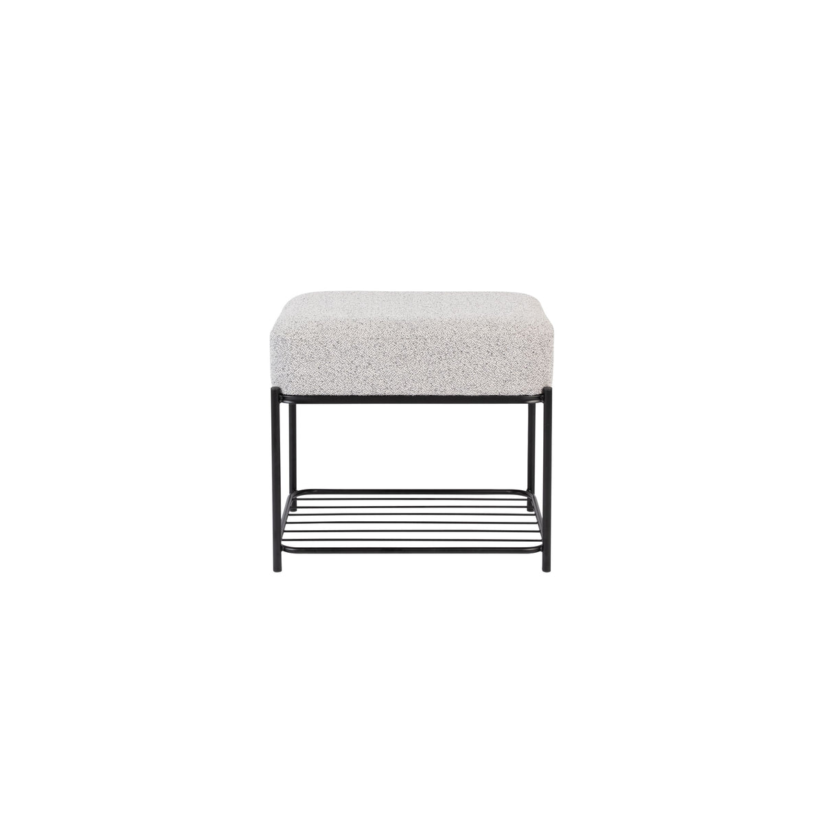 Housecraft Living Milou Kruk/ Poef Rechthoekig - Grijs