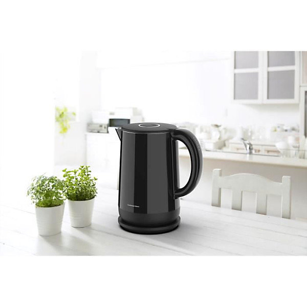 Bouilloire Electriquedigitale CONTINENTAL EDISON BL15LB - Noir - 1,5 L - 2200 W