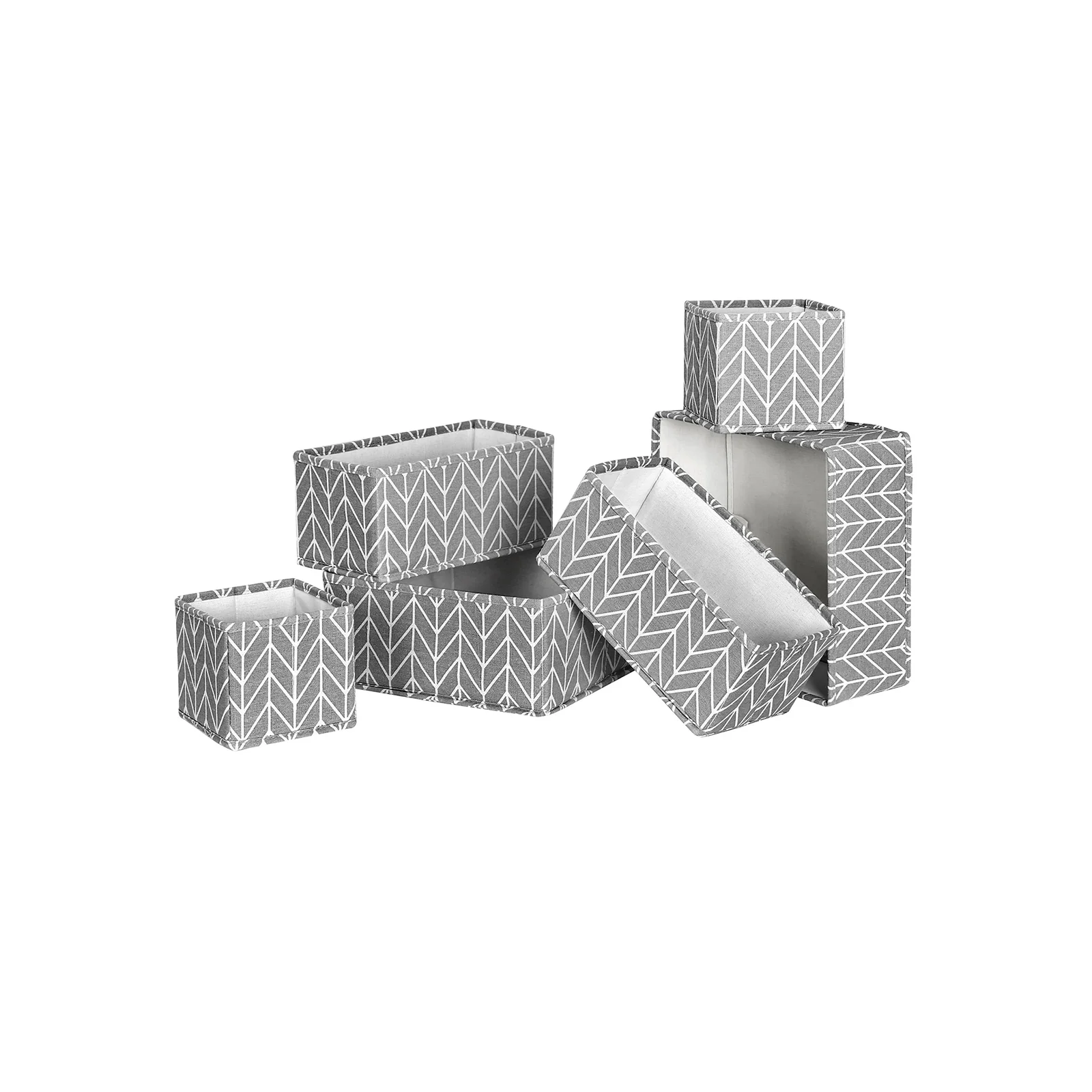 6 Organisateurs gris
