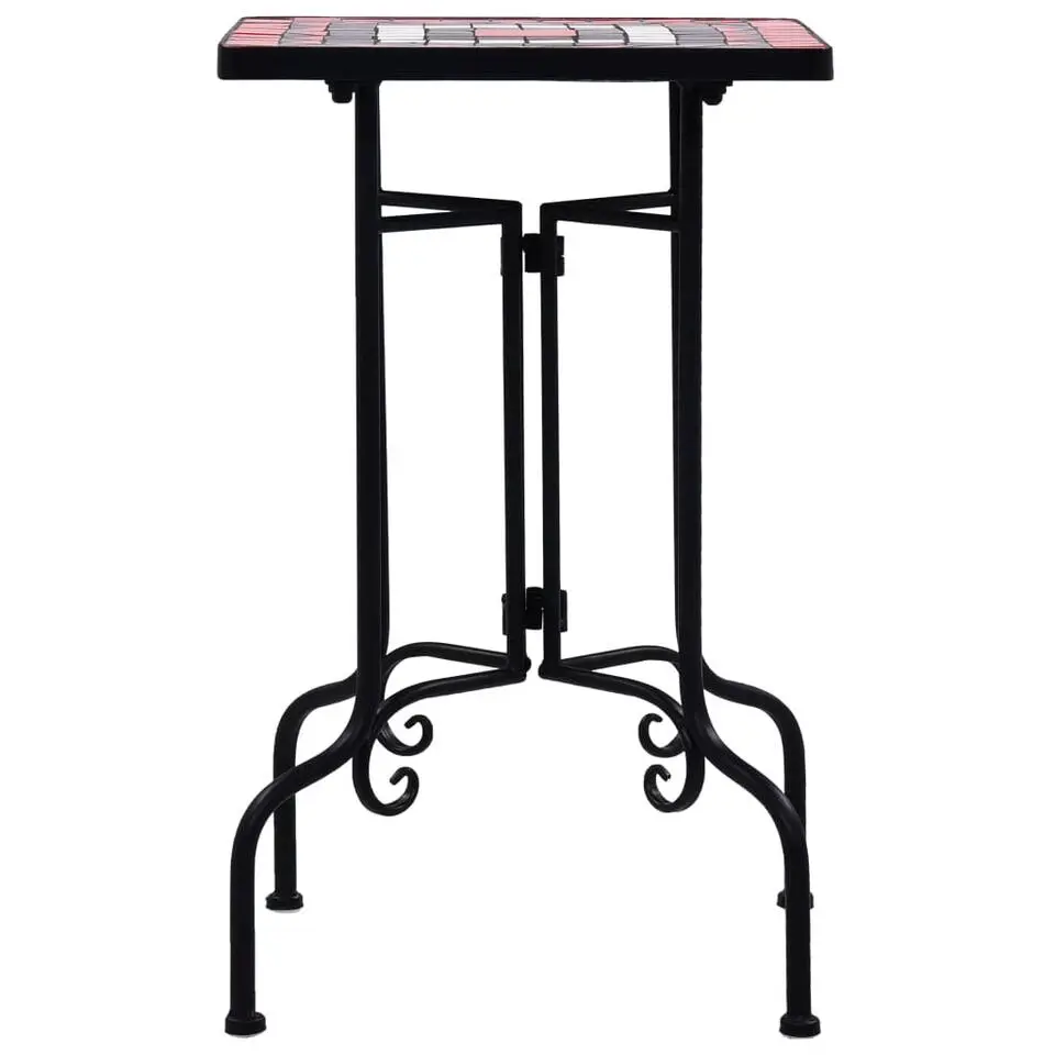 vidaXL - Tafeltje - Bruin - Keramiek