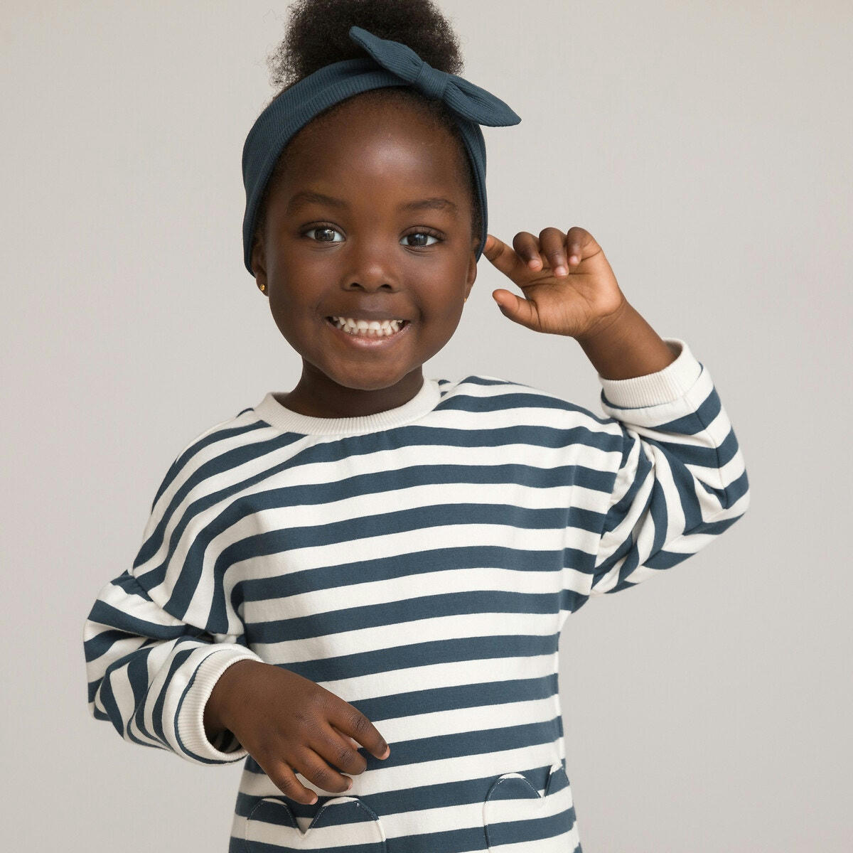 Ensemble 3 pièces robe, legging et bandeau