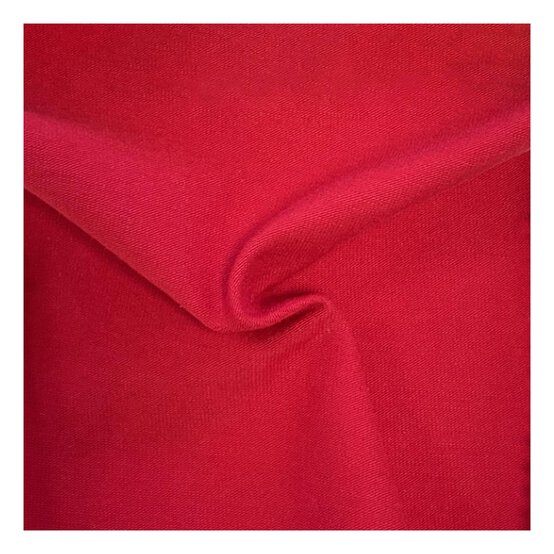 Red Cotton Spandex Jersey Fabric by the Metre