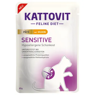 Kattovit Sensitive Paté 10 x 85g