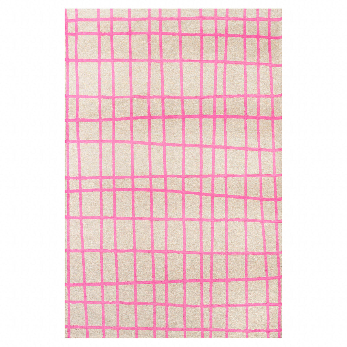 Lola&Moi vloerkleed Hot Pink - roze - 200x280cm