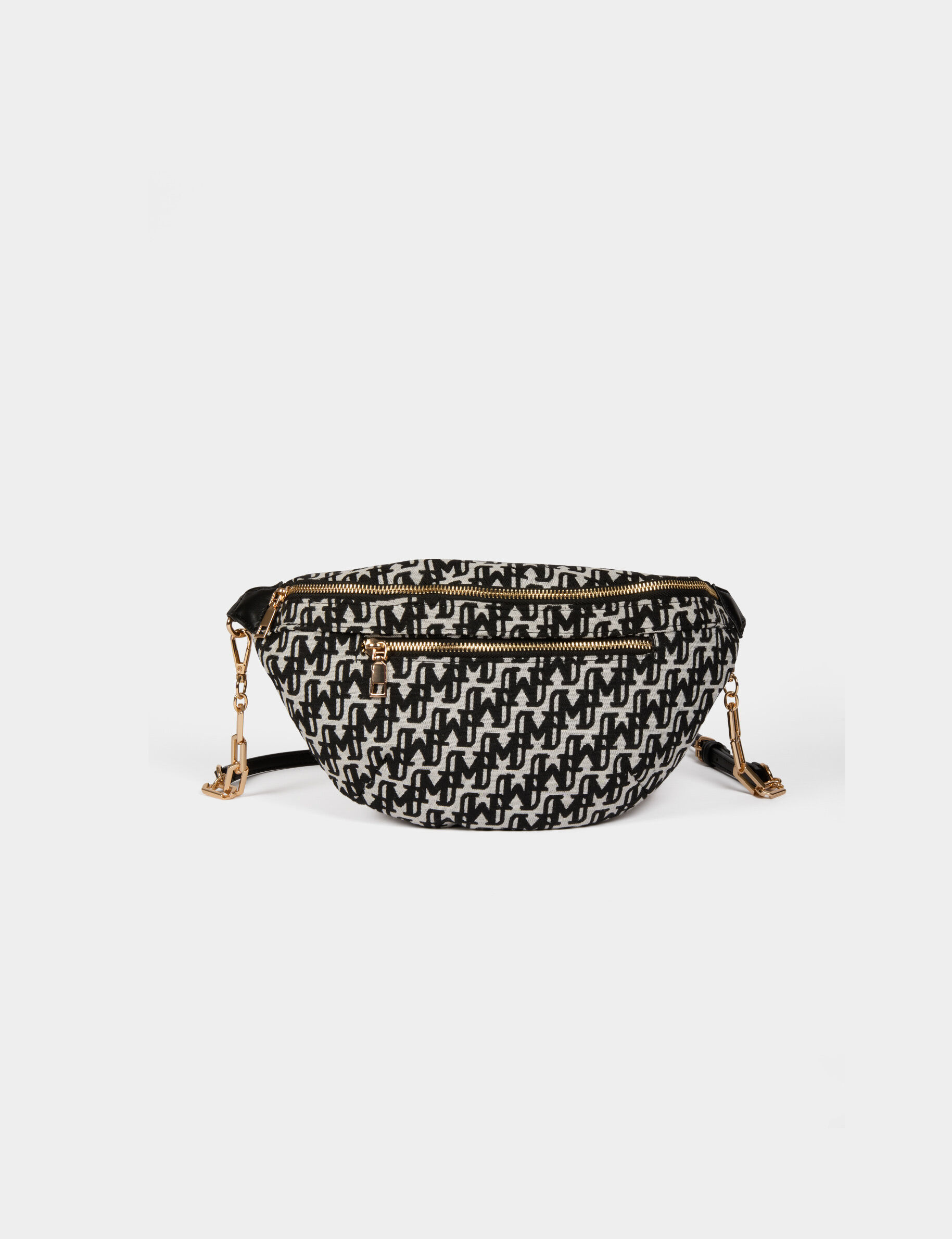 Monogrammed Bum Bag Black Women