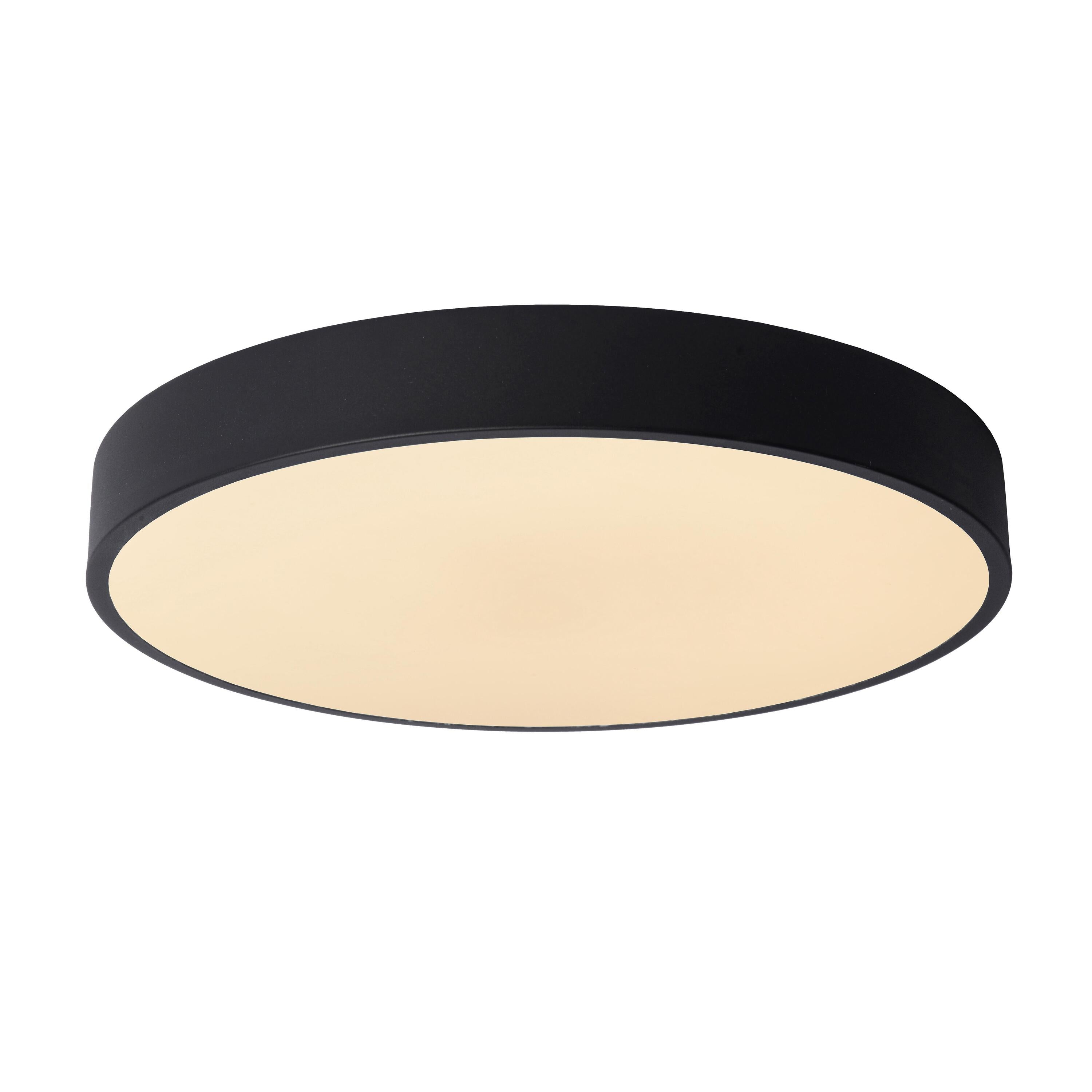 Unar plafondlamp LED Ø40 zwart