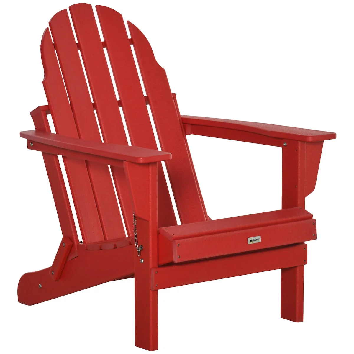 Weather Resistant Faux Wood Patio Adirondack Chairs