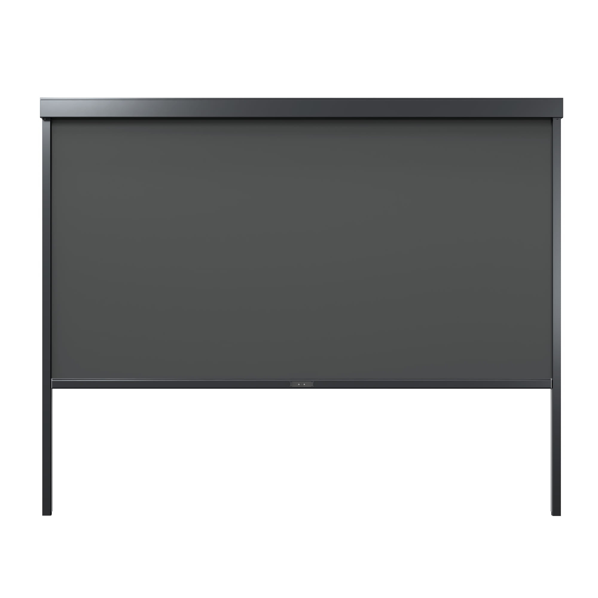 Markiza tarasowa manualna do pergoli 370x238cm ścianka boczna 4m