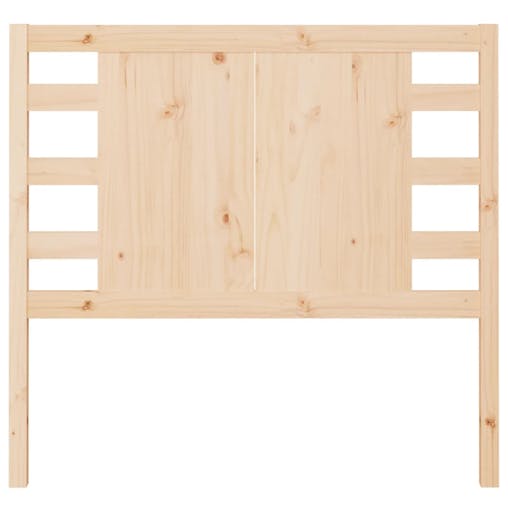 NNEVL Headboard 96x4x100 cm Solid Wood Pine