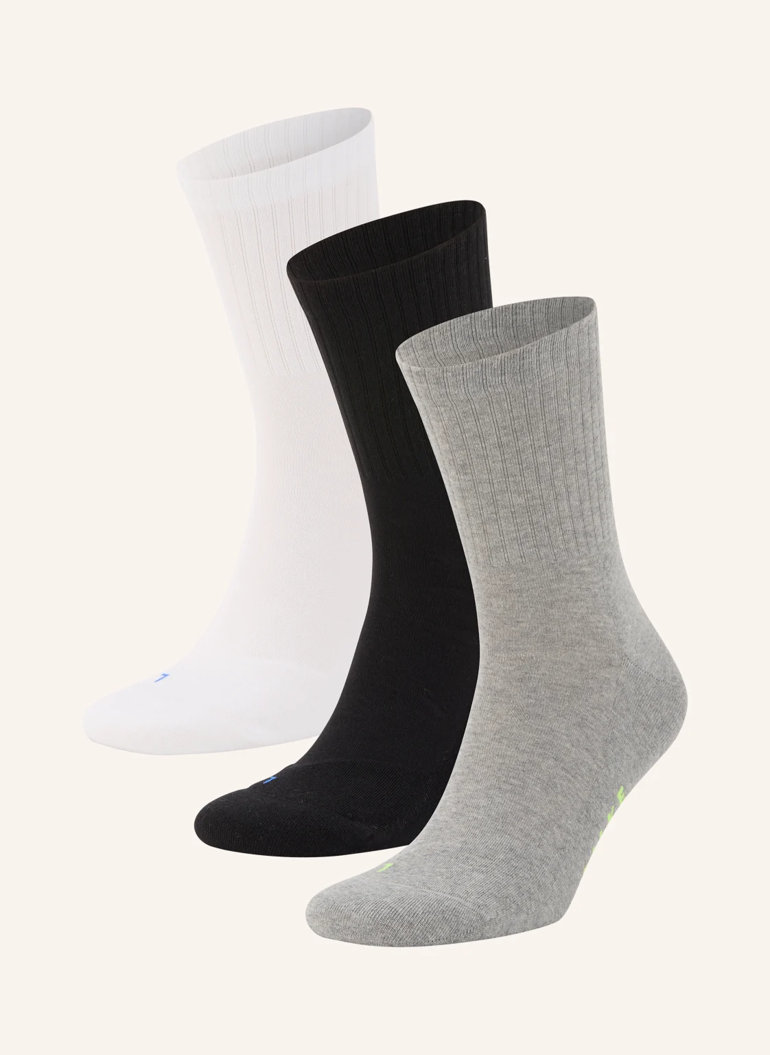 FALKE 3er-Pack Laufsocken RUN RIB CREW