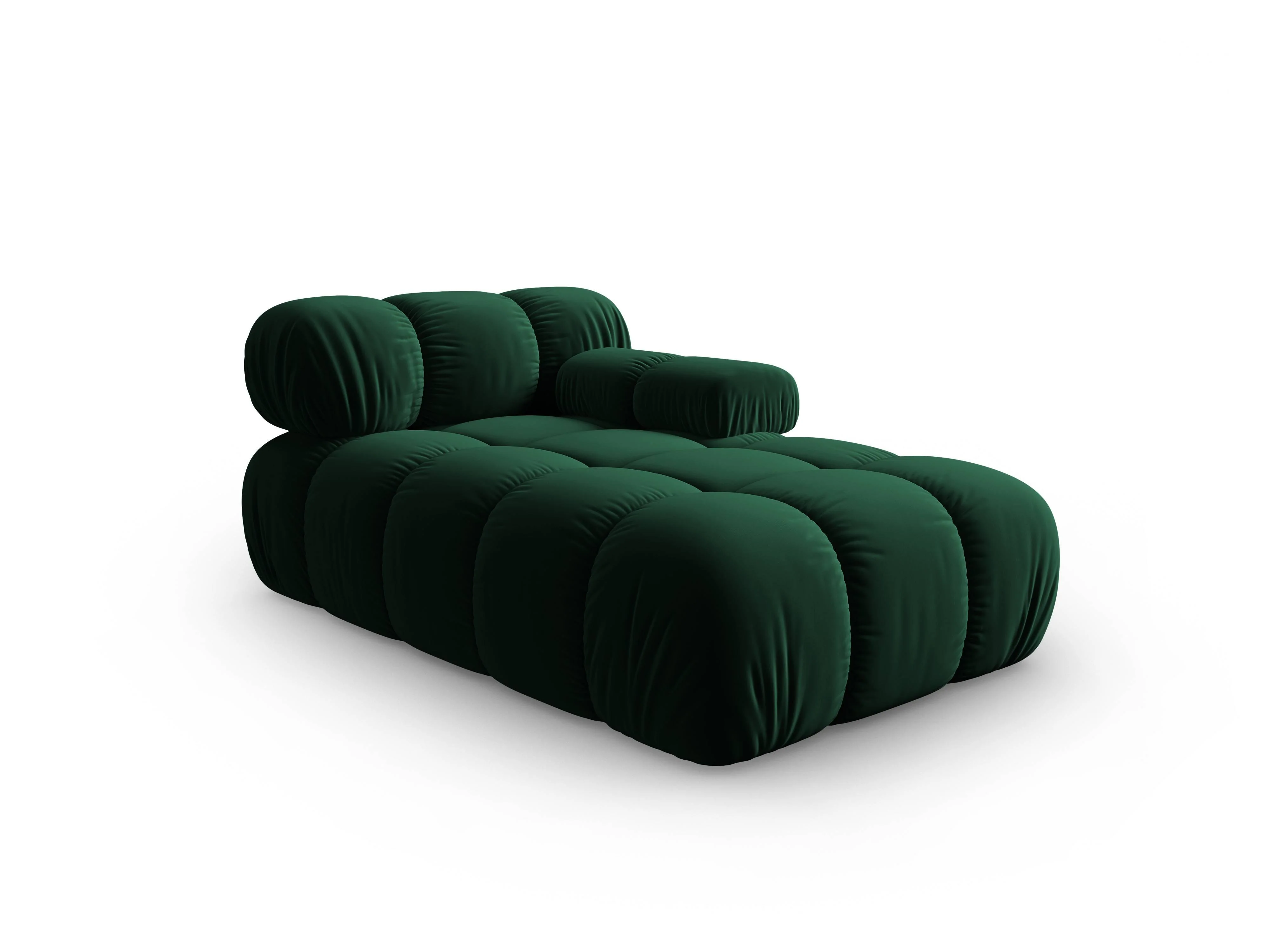 Modulair-chaise longue Tropea rechts velvet