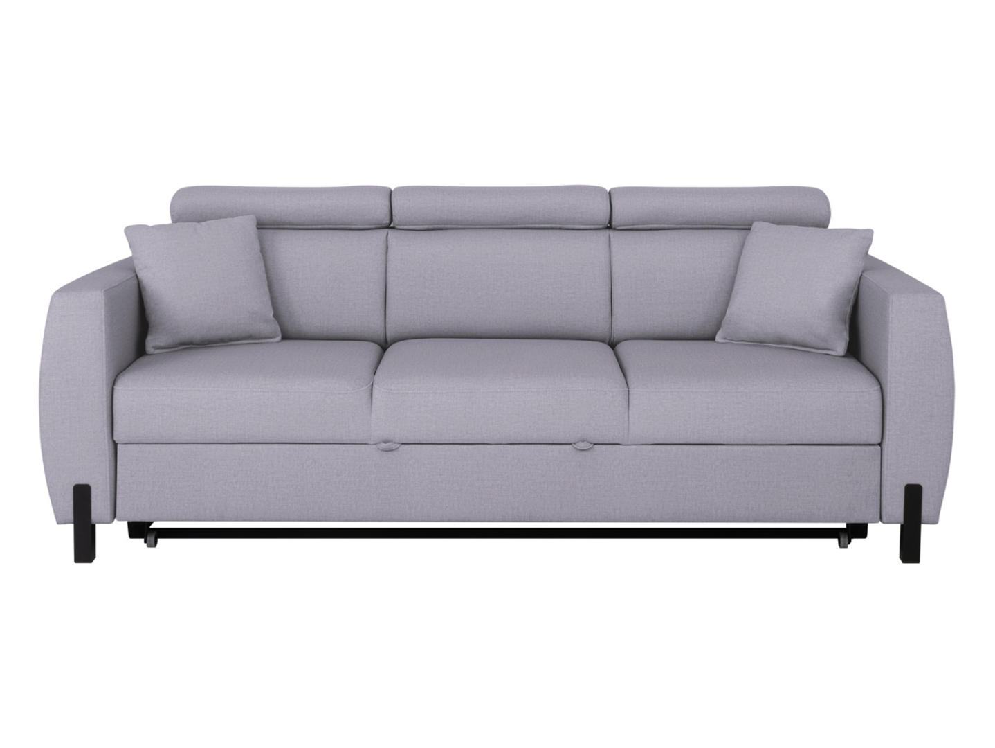 Sofa trzyosobowa Tulio rozkładana szara