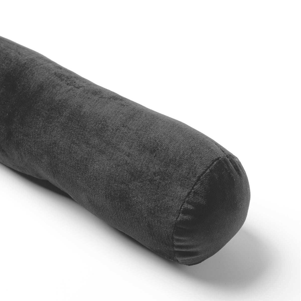 FINN - tochtstopper 90x10 cm - velvet - Charcoal Gray - antraciet