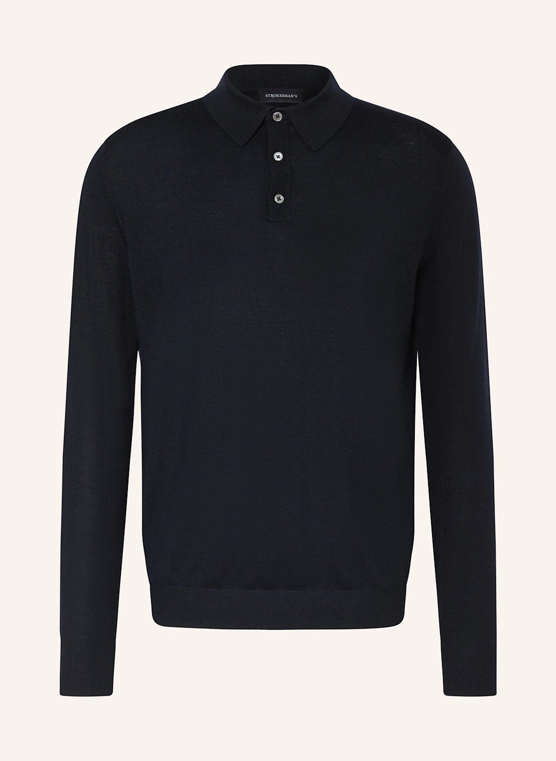 STROKESMAN'S Strick-Poloshirt