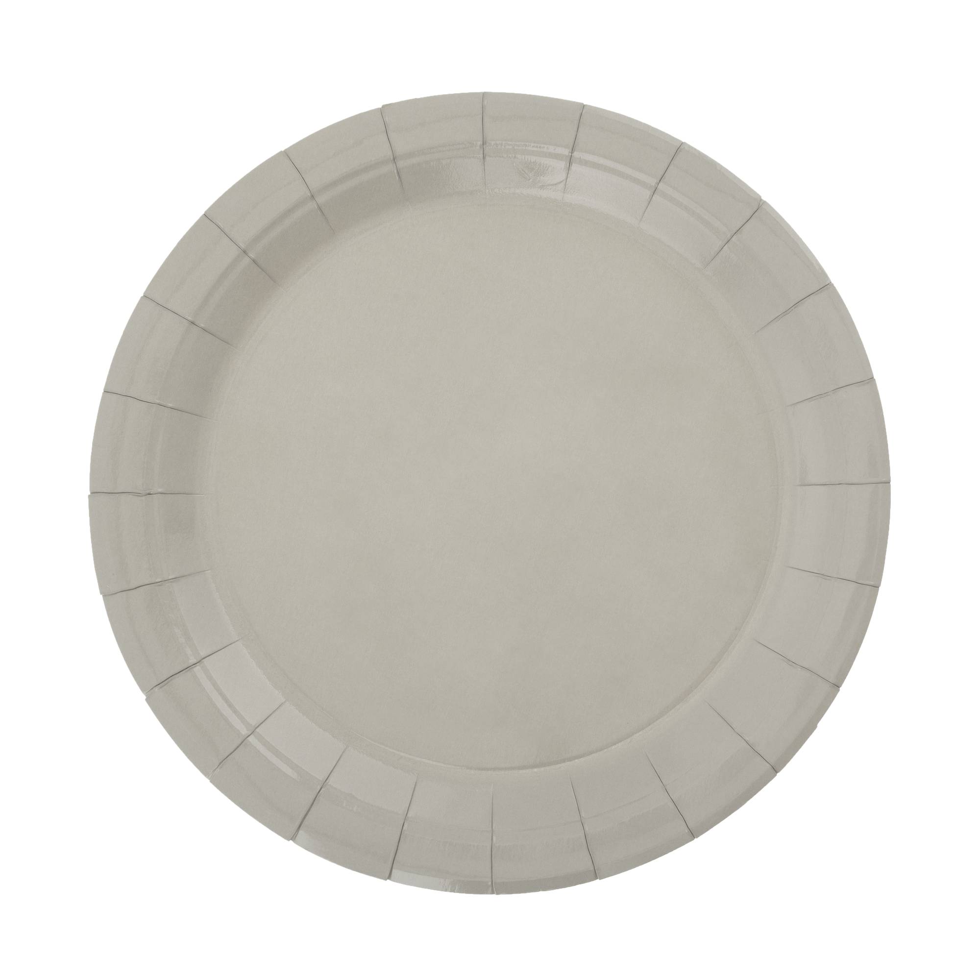 Silver Paper Plates 8 Pack
