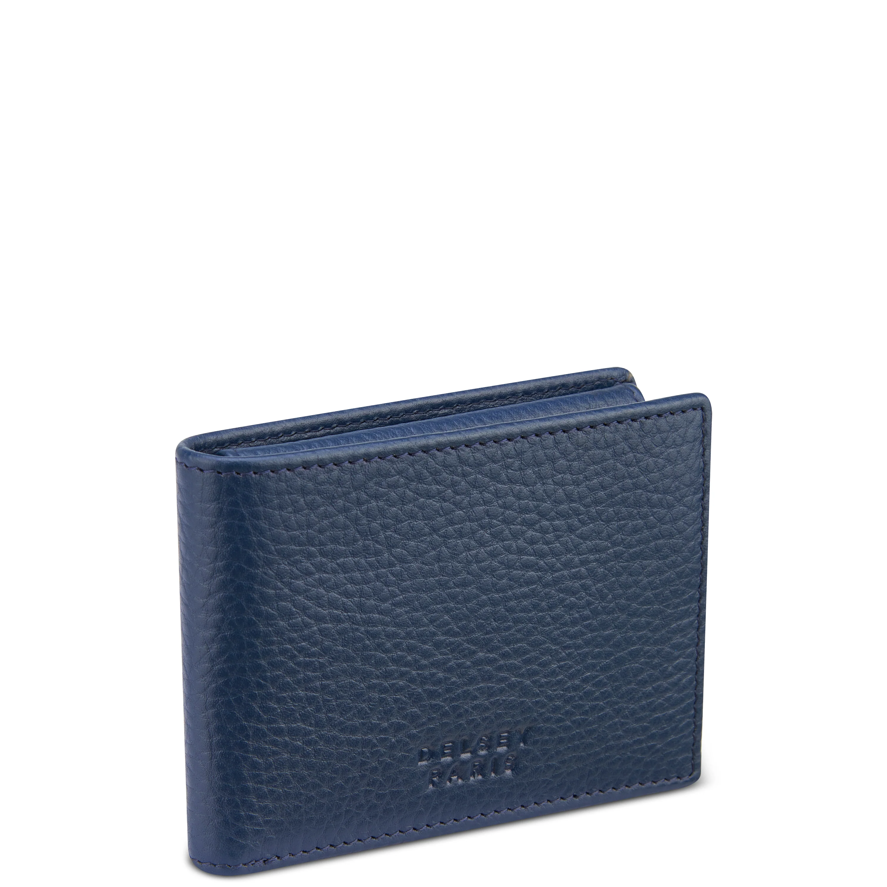 LE CUIR GRAINÉ - Portefeuille horizontal 2 volets