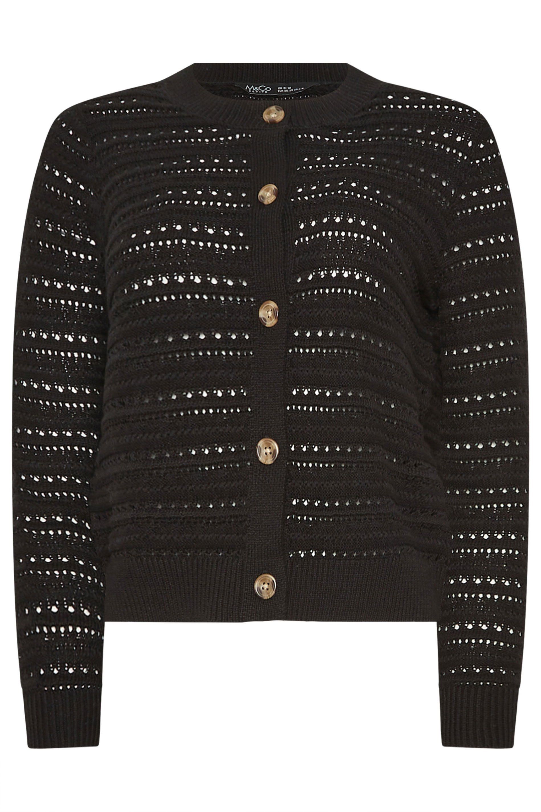 M&Co Petite Crochet Cardigan