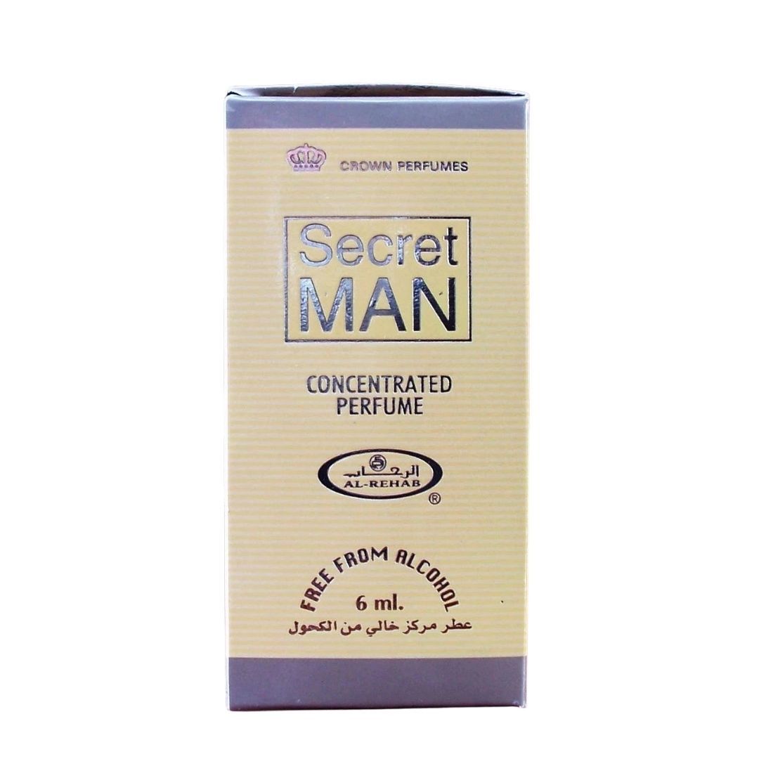 al rehab crown perfumes Secret Man 6ml Roll-On Oil Al Rehab