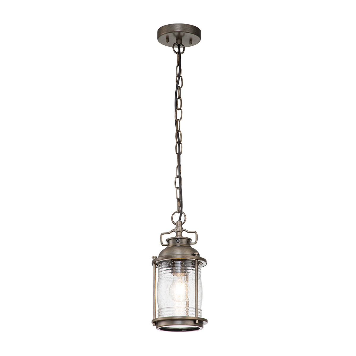 Lampa sufitowa Ashland Bay oksydowany brąz 1xE27x60W IP44 Kichler