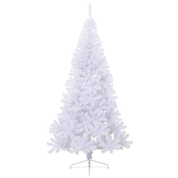 Sztuczna choinka Biały 240 x 125 cm vidaXL