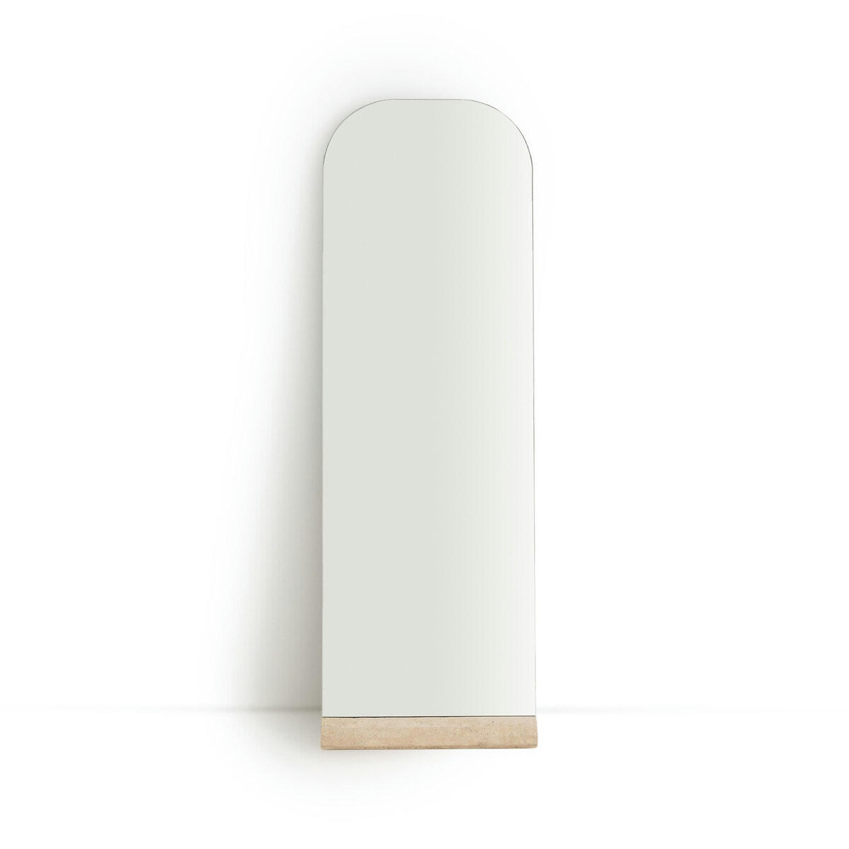 Miroir base travertin, Agav