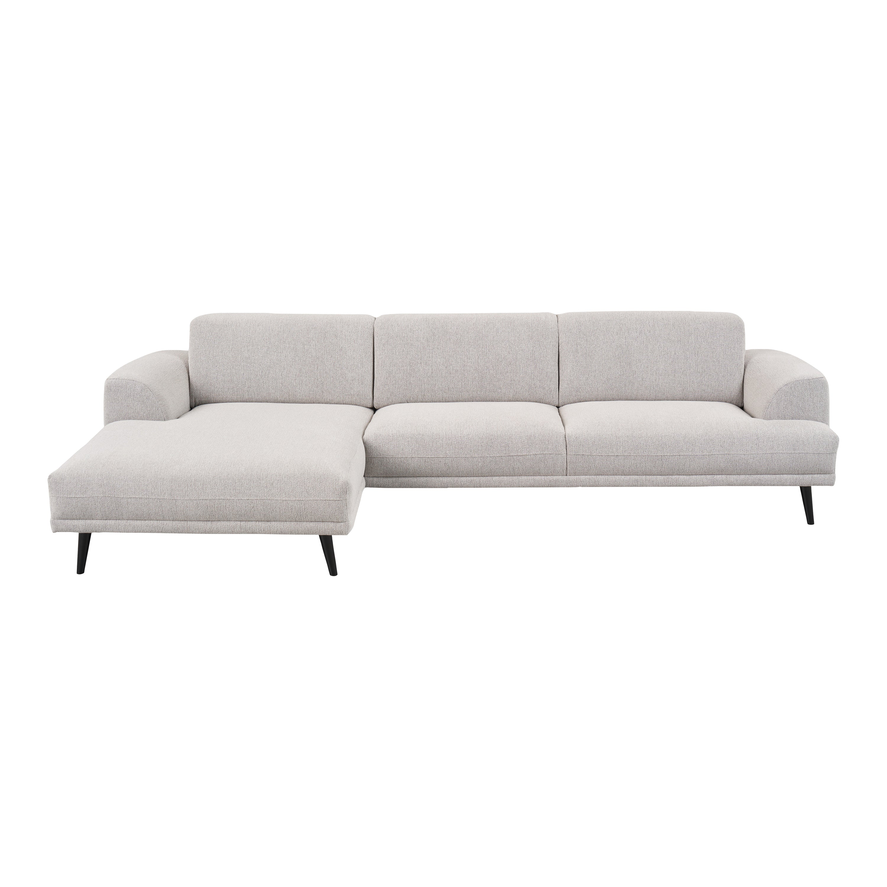 by fonQ Flair Hoekbank met Chaise Longue Links - Naturel Melange