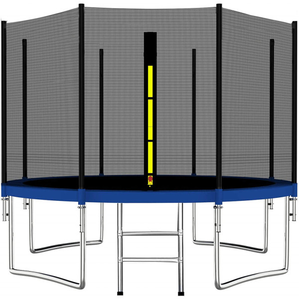 Siatka do trampoliny zewnętrzna z osłoną na sprężyny 396 cm 13 FT 8 słupków