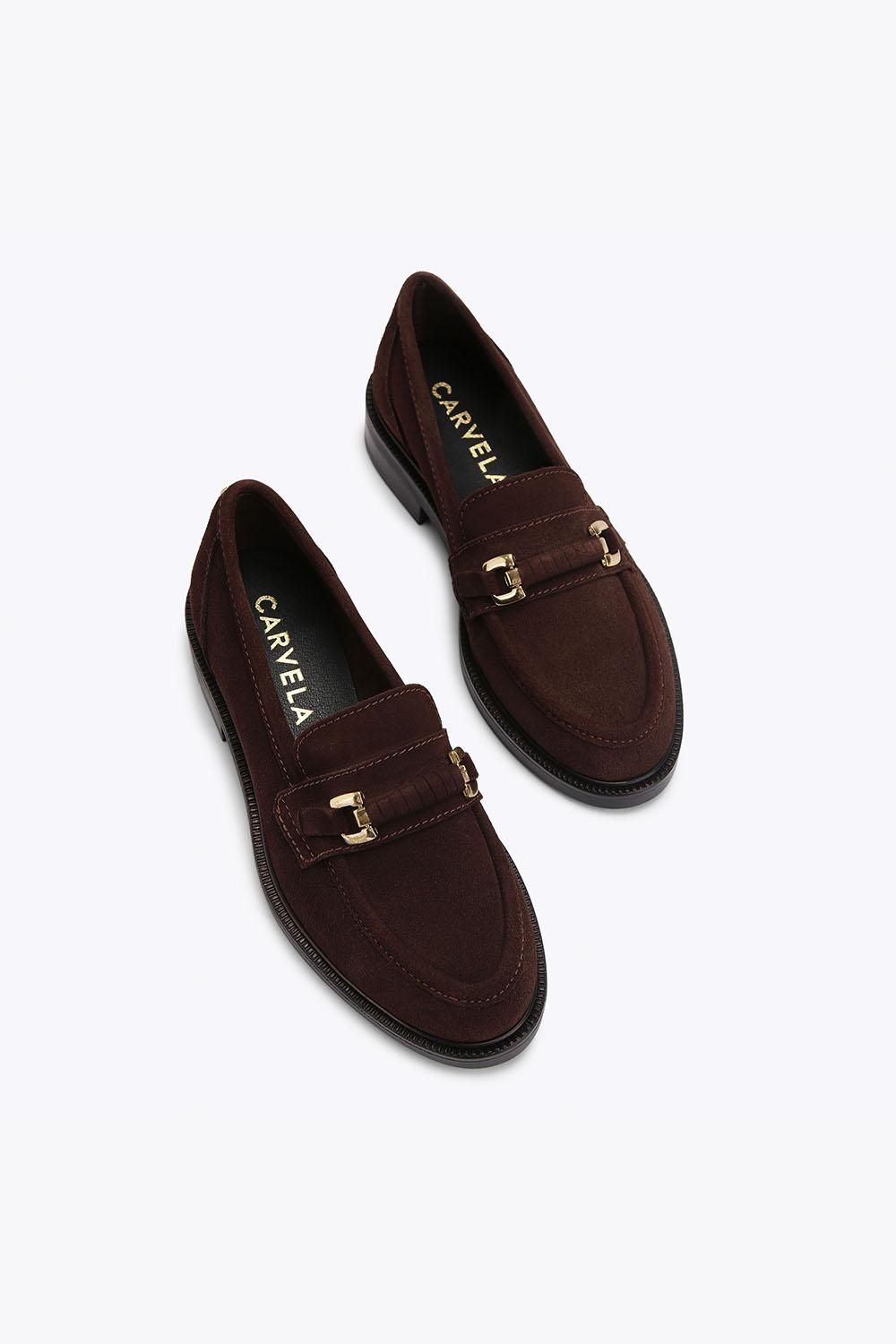 Carvela Noto Loafer' Suede Flats