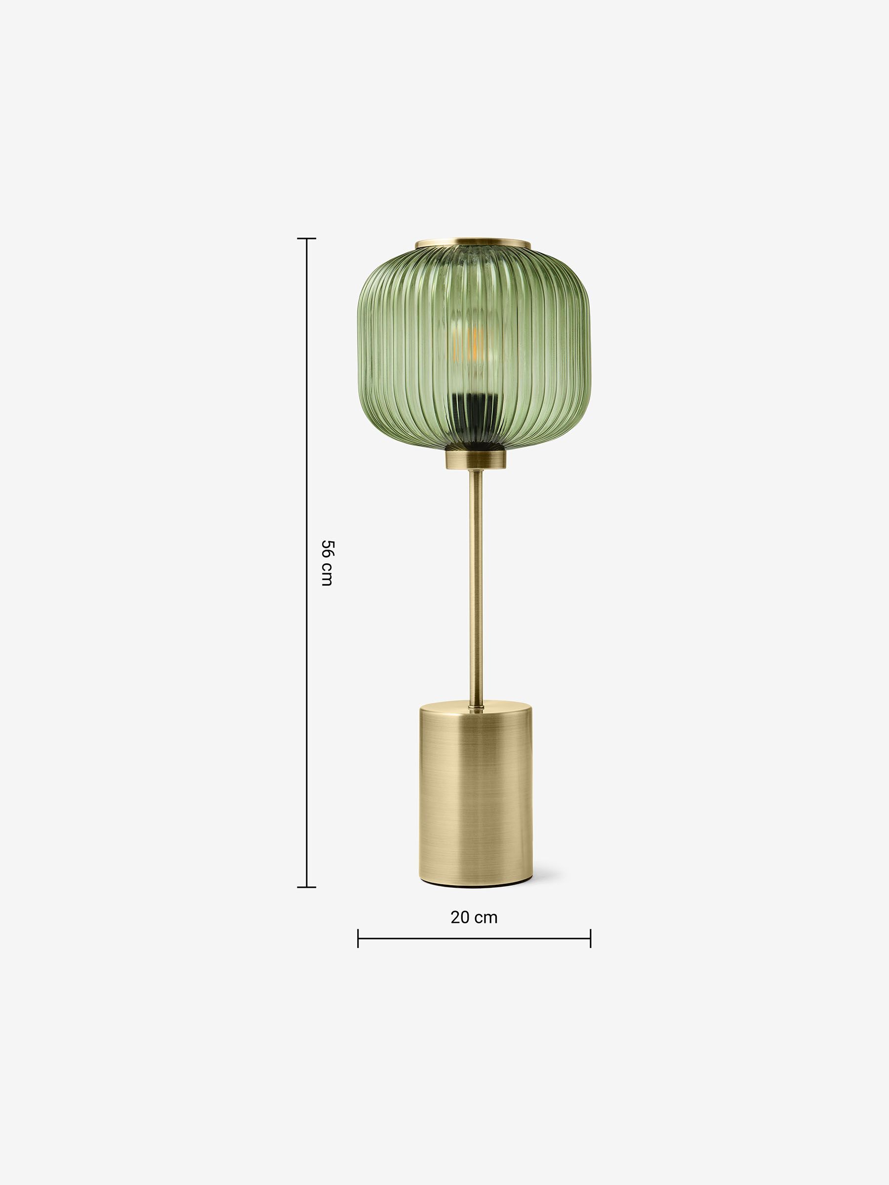 Large Briz Table Lamp in Green