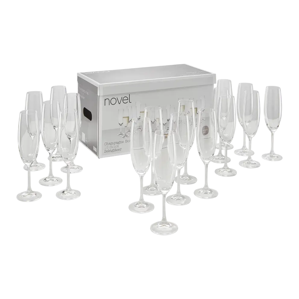 Sektglas-Set 18-teilig Crista
