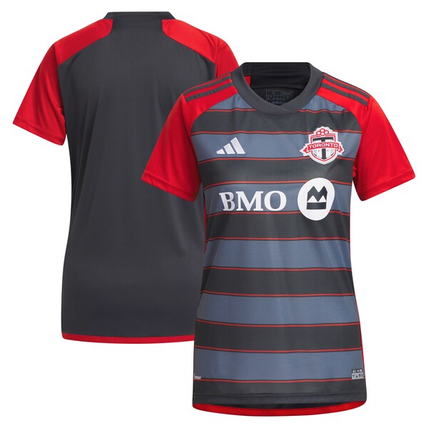 Toronto FC adidas Women's 2024 Club Kit Replica Jersey - Gray