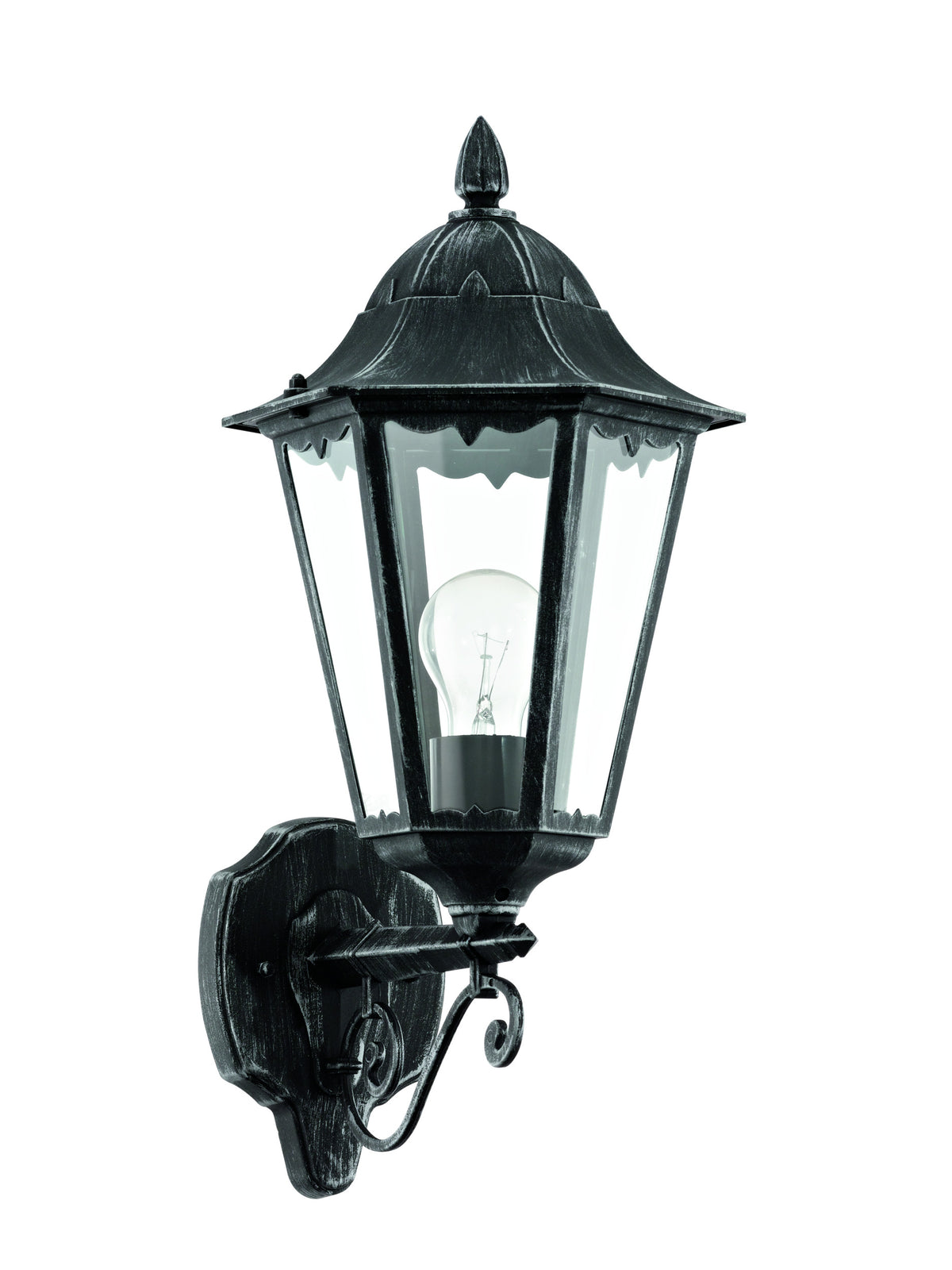 EGLO wandlamp buiten Navedo - e27 - 20 cm - zwart