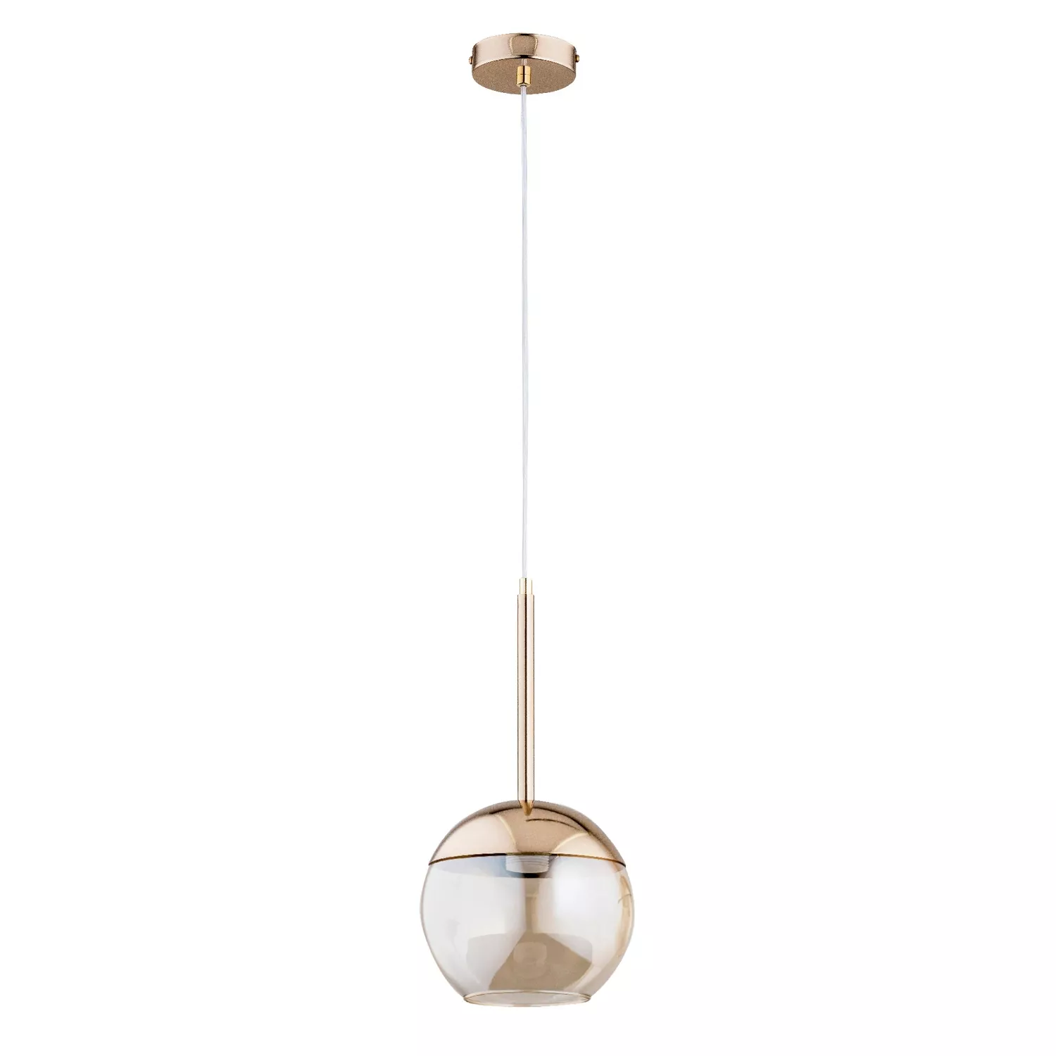 Lampa wisząca złota Volda 1xE14x40W wym: 90x15x15 cm Alfa