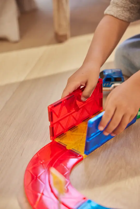 Bausatz 65-teilig Magnetic Tiles