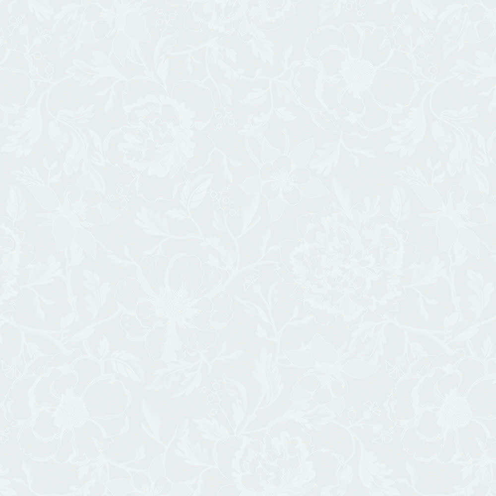 MILLE CHARMES BLANC - Serviette  pur coton blanc 55x55