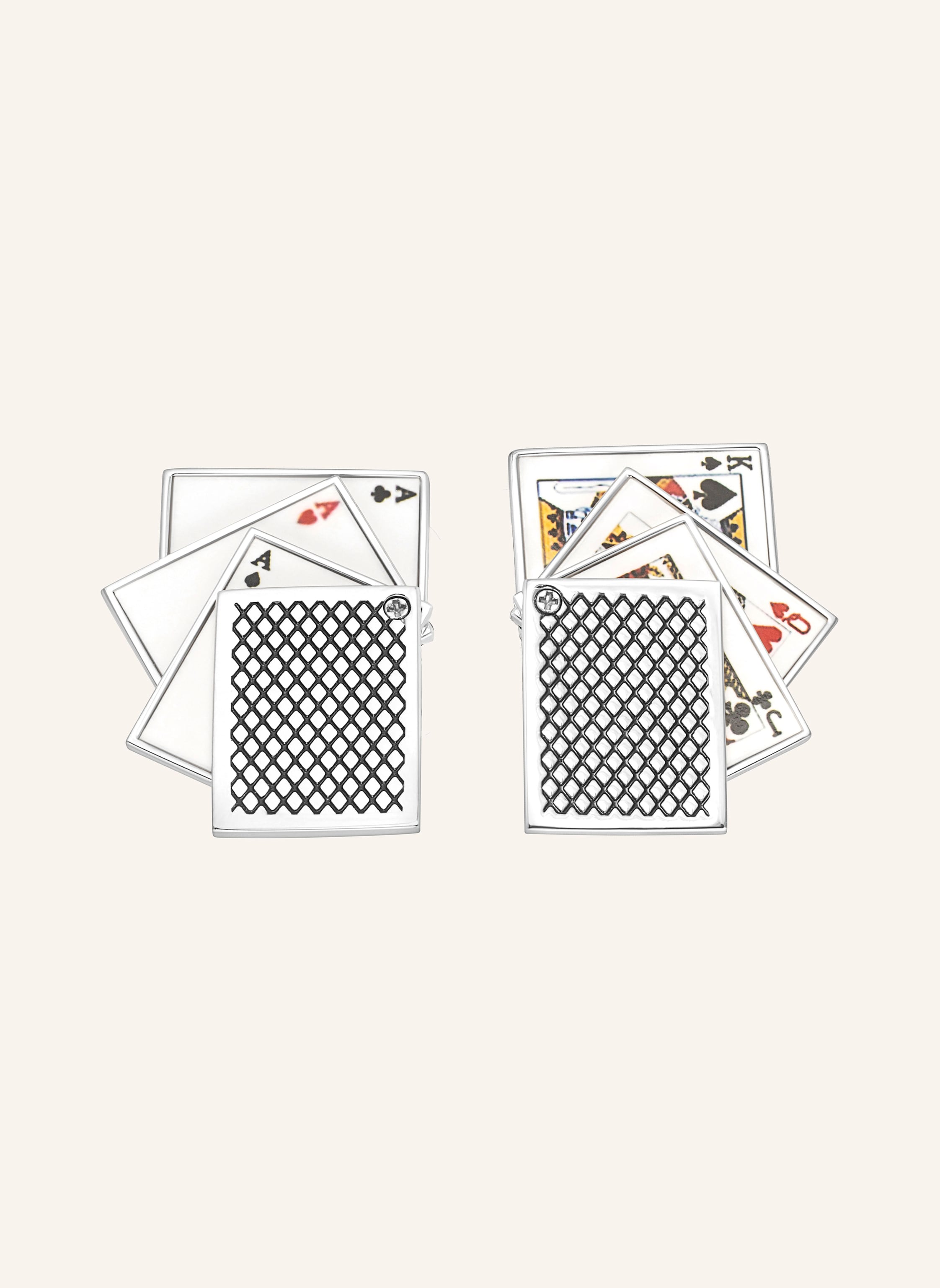 TATEOSSIAN Manschettenknöpfe PLAYING CARD