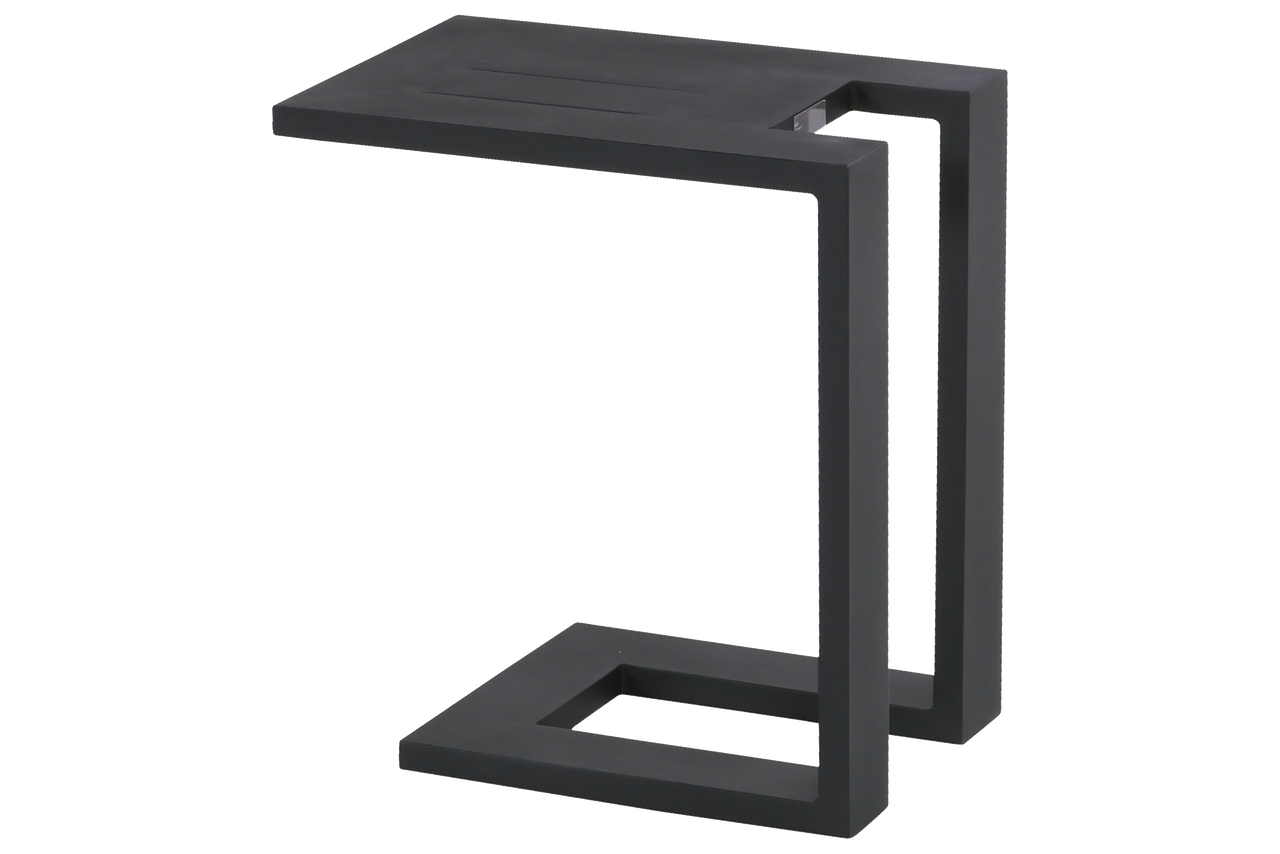 Hartman Bijzettafel Tim - Zwart Aluminium - 32x48x53cm