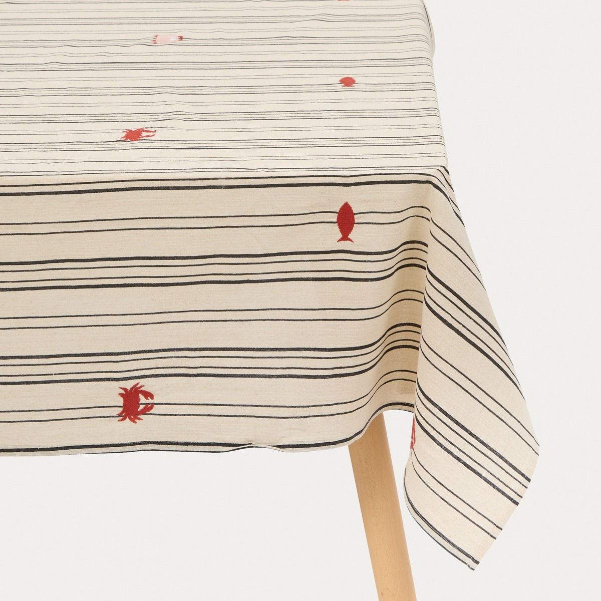 Obrus OCEANIA beżowy 150x250 cm